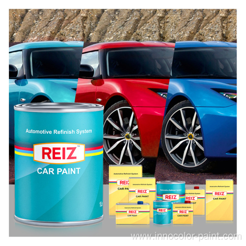 REIZ Acrylic Spray Paint 1K Basecoat Car Body Coating Metallic Colors